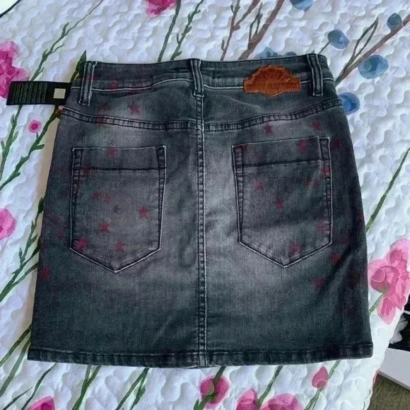 Just Cavalli Denim Mini  Skirt - Picture 6 of 10